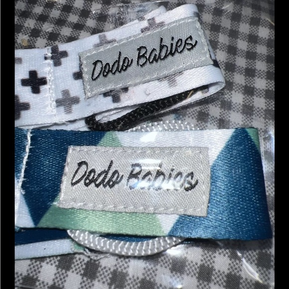 Dodo Babies 👶 Pacifier Clips Brand New 🆕. 2 Pack Pacifer Clips Dishwasher Safe - Picture 5 of 16